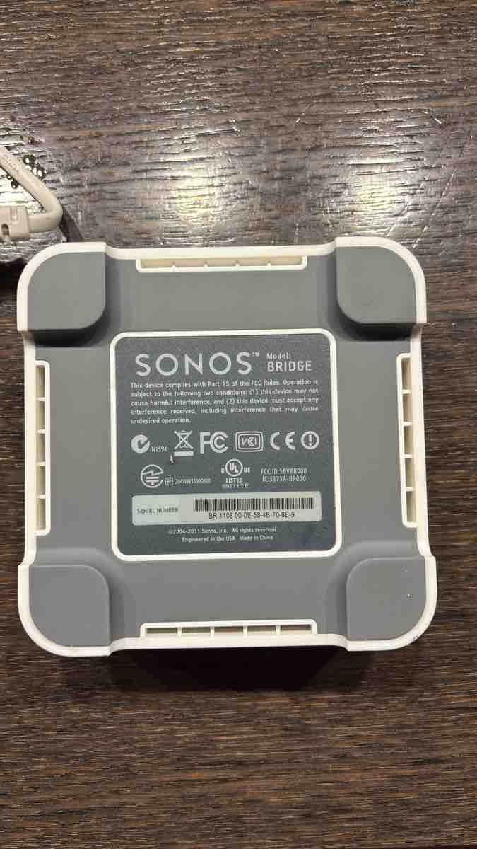 Sonos WiFi: Sonos Bridge für Sonos Systeme – Usato da Solothurn venduto da Bagi1989 1