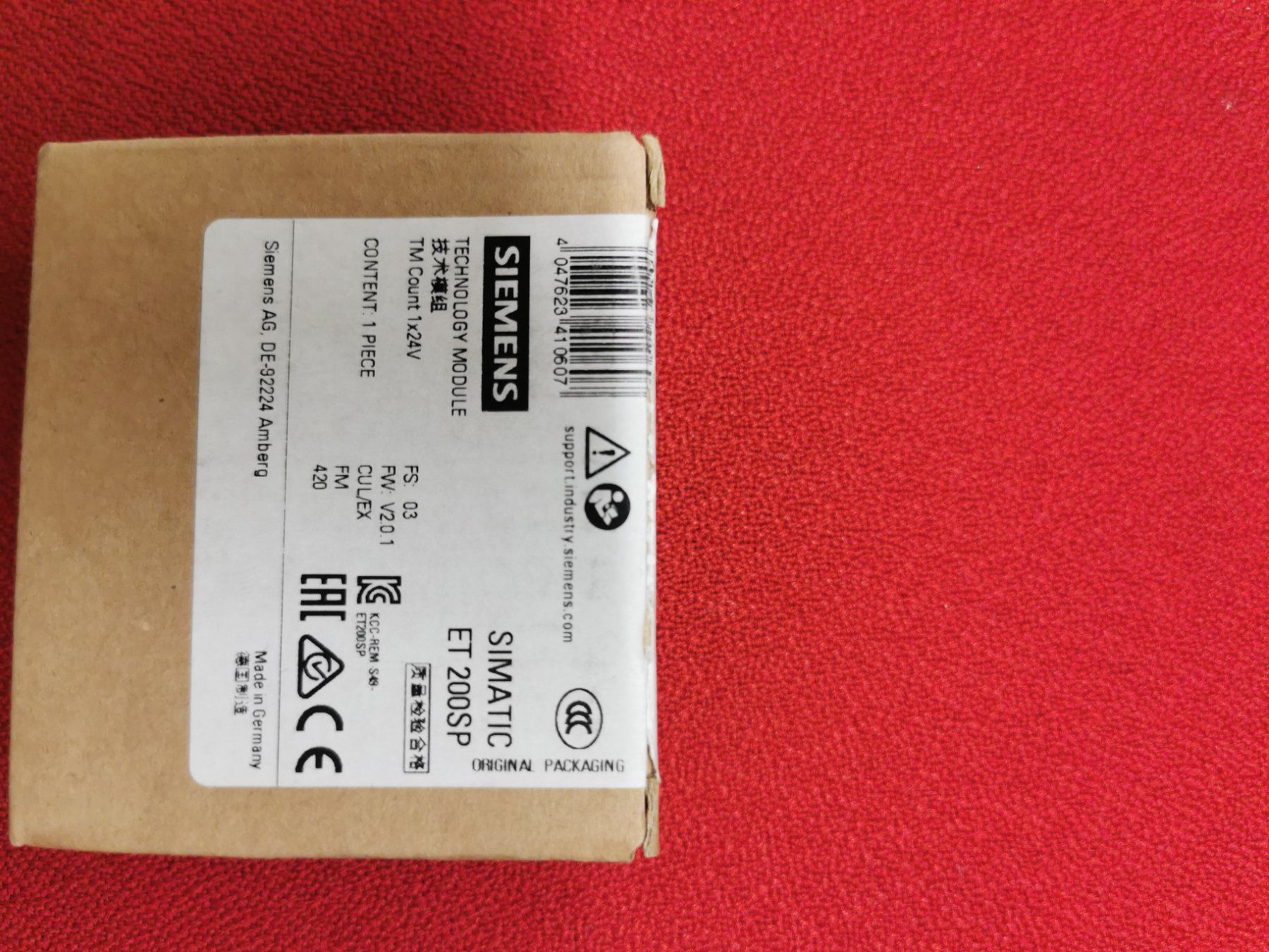 Siemens Componenti elettronici: Siemens Simatic ET 200SP Technology Module, Neuwertig! – Nuovo (secondo la descrizione) da Niederlenz venduto da Chevy_V8