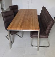 Tisch inkl. Stühle und Bank