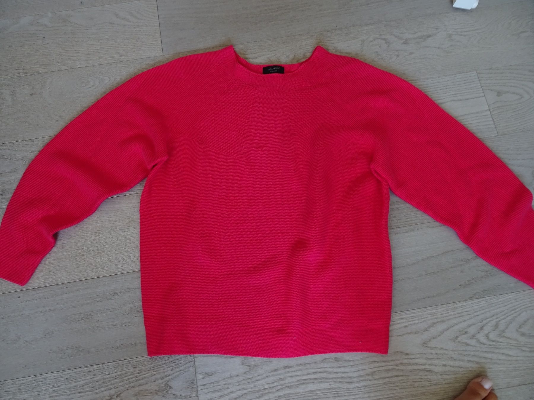 Manor Maglioni & Felpe: Pullover himbeer rot aus 100 % Baumwolle, Gr. 44, neu, MANOR – Nuovo (secondo la descrizione) da Winterthur venduto da Riiita 3