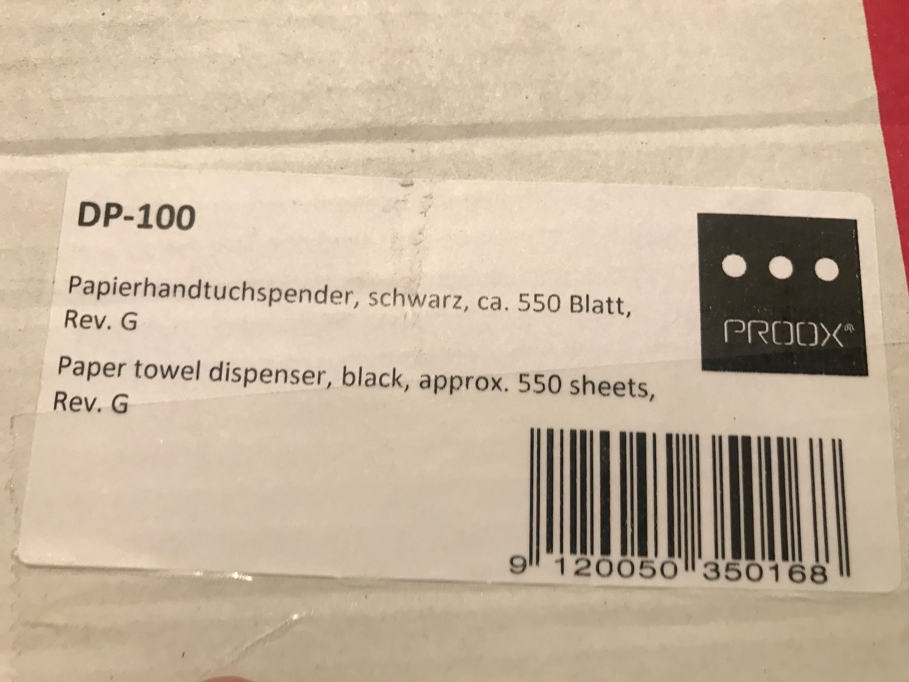 Portasciugamani: Papierhandtuchspender, One DP-100 – Nuovo (secondo la descrizione) da Winterthur venduto da efant12 4