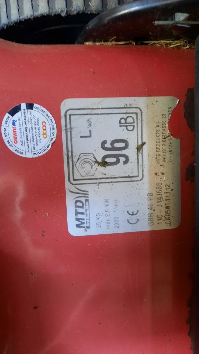 Tagliaerba: Garda Rasenmäher GBR 46 – Difettoso da Baden venduto da Boroda 2