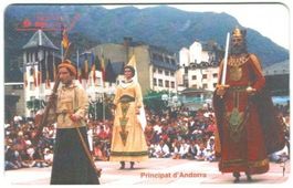 Telefonkarte Andorra AND-037 Theater