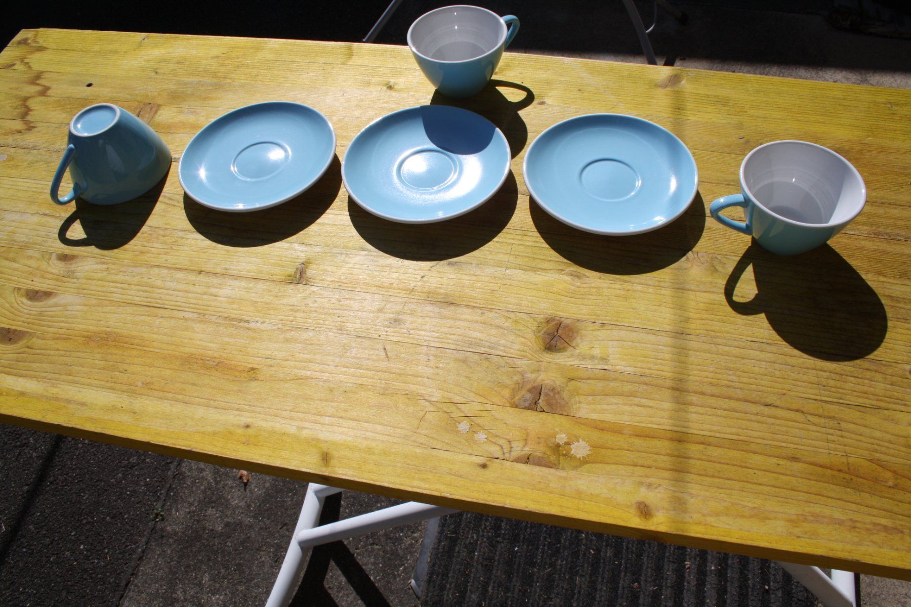 Tasses: RÖSSLER TASSE HELLBLAU – D'occasion à Wauwil par Pneuedy 3