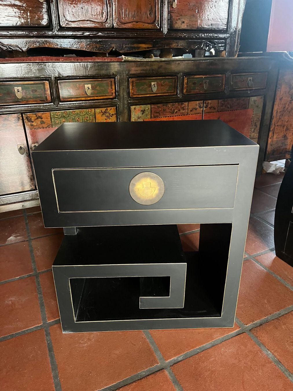 Comodini: Nachttisch Asiatisch Schwarz Holz – Nuovo (secondo la descrizione) da Cham venduto da mjg1901 4