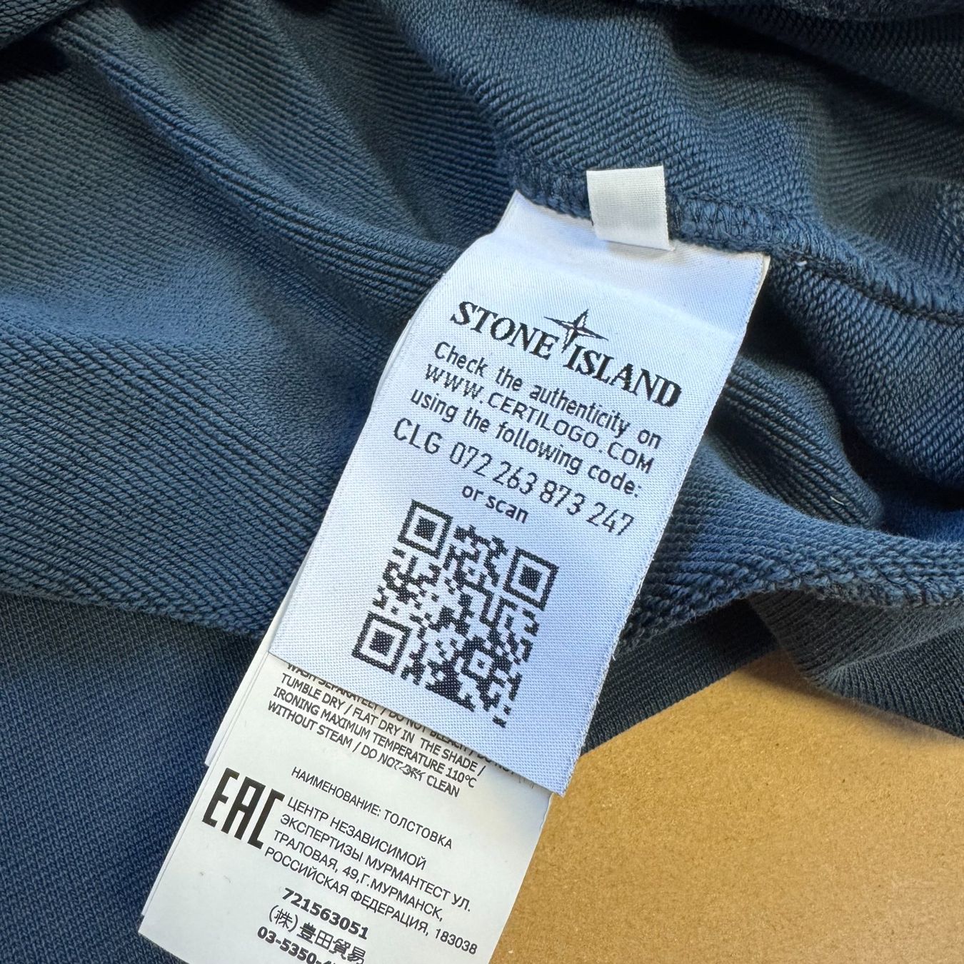 Stone Island Maglioni & Felpe: Stone Island navy-blue crewneck sweat pullover herren S – Usato da St. Gallen venduto da sourced_limited 3