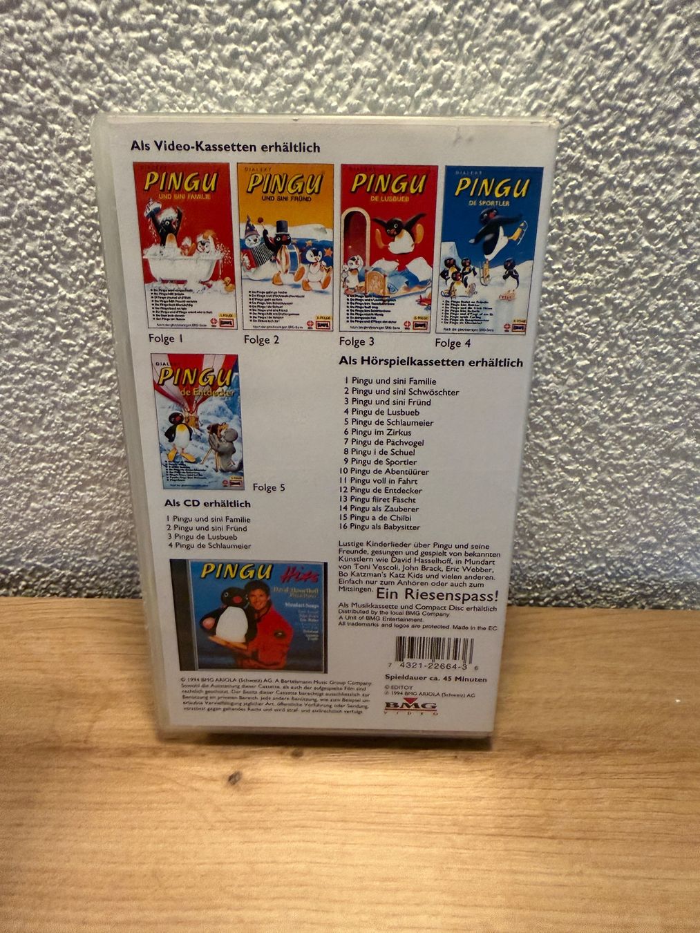 Tutti i VHS: VHS Pingu uf de Schulreis – Usato da Steffisburg venduto da Copy22 1