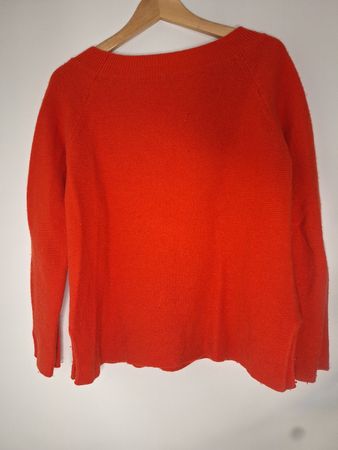 Oranger Roter  Pullover, Gr. S, United Colors of Benetton