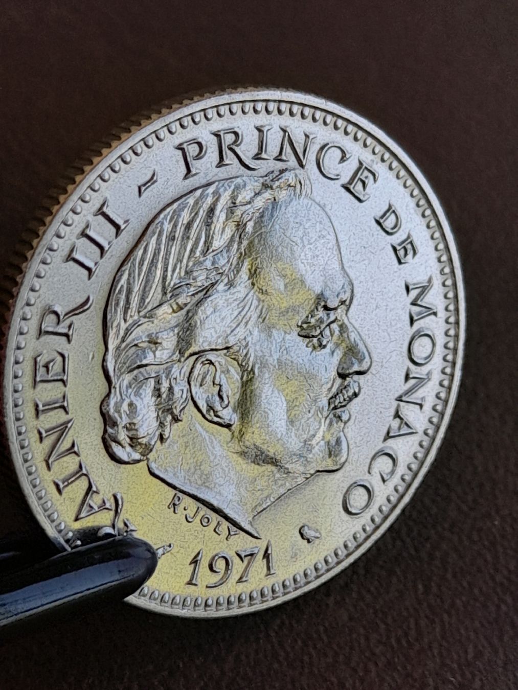 Tutti le monete: Monaco Rainier III 5 Francs 1971 – Usato da Basel venduto da Basel_20 8
