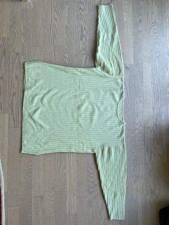 Damen Rippstrick Pullover hellgrün Grösse S neuwertig