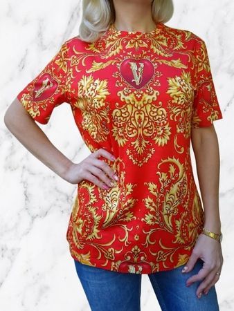 VERSACE Originale e Nuova! camicetta cotone! taglia 42IT