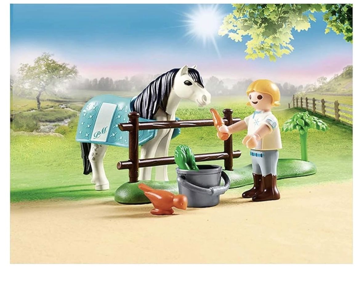 Playmobil Spielzeuge: Playmobil Pony mit Mädchen 70522 – Gebraucht aus Riedholz von Elch121 1