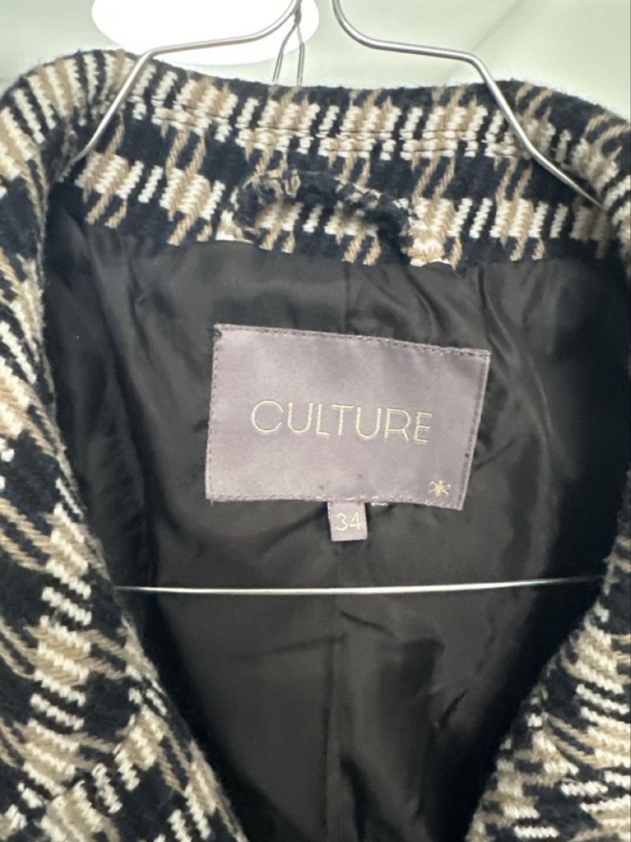 Cappotti: Beautiful Coat checked pattern size 34 (also fits 36) – Nuovo (secondo la descrizione) da Sementina venduto da NinaDel 3
