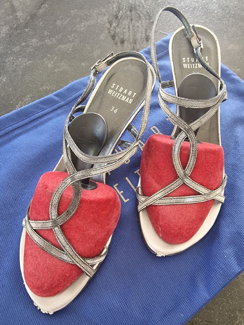 Stuart Weitzman Scarpe da donna: Stuart Weitzman Sandalette – Usato da St. Niklausen LU venduto da wishbonerfb 6