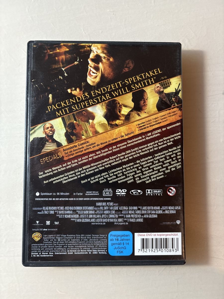 Tutti i DVDs: I am Legend (1605) – Usato da Ruswil venduto da Slivio_ 1