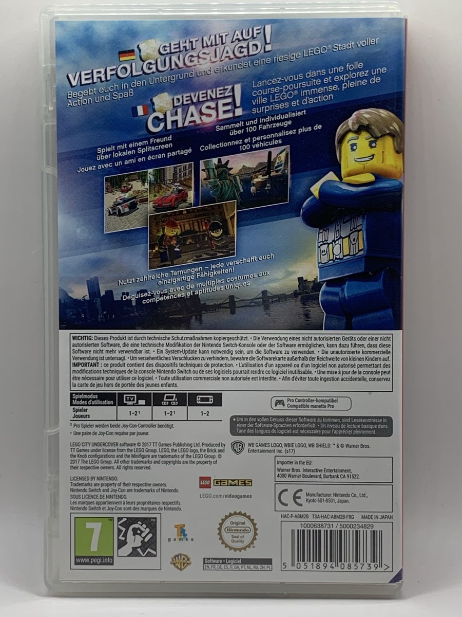 Nintendo Giochi: Nintendo Switch - LEGO City Undercover – Usato da Ostermundigen venduto da RG-Collector 1