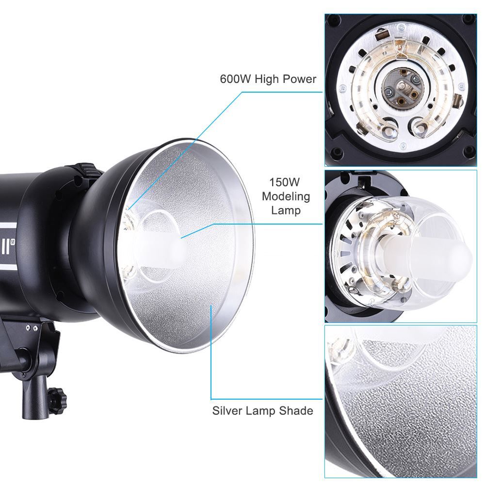 Godox Flash: Godox QT600IIM 600WS GN76 Blitzlicht – Nuovo e nell'imballaggio originale da Malans GR venduto da BUYBEST-Schweiz 2