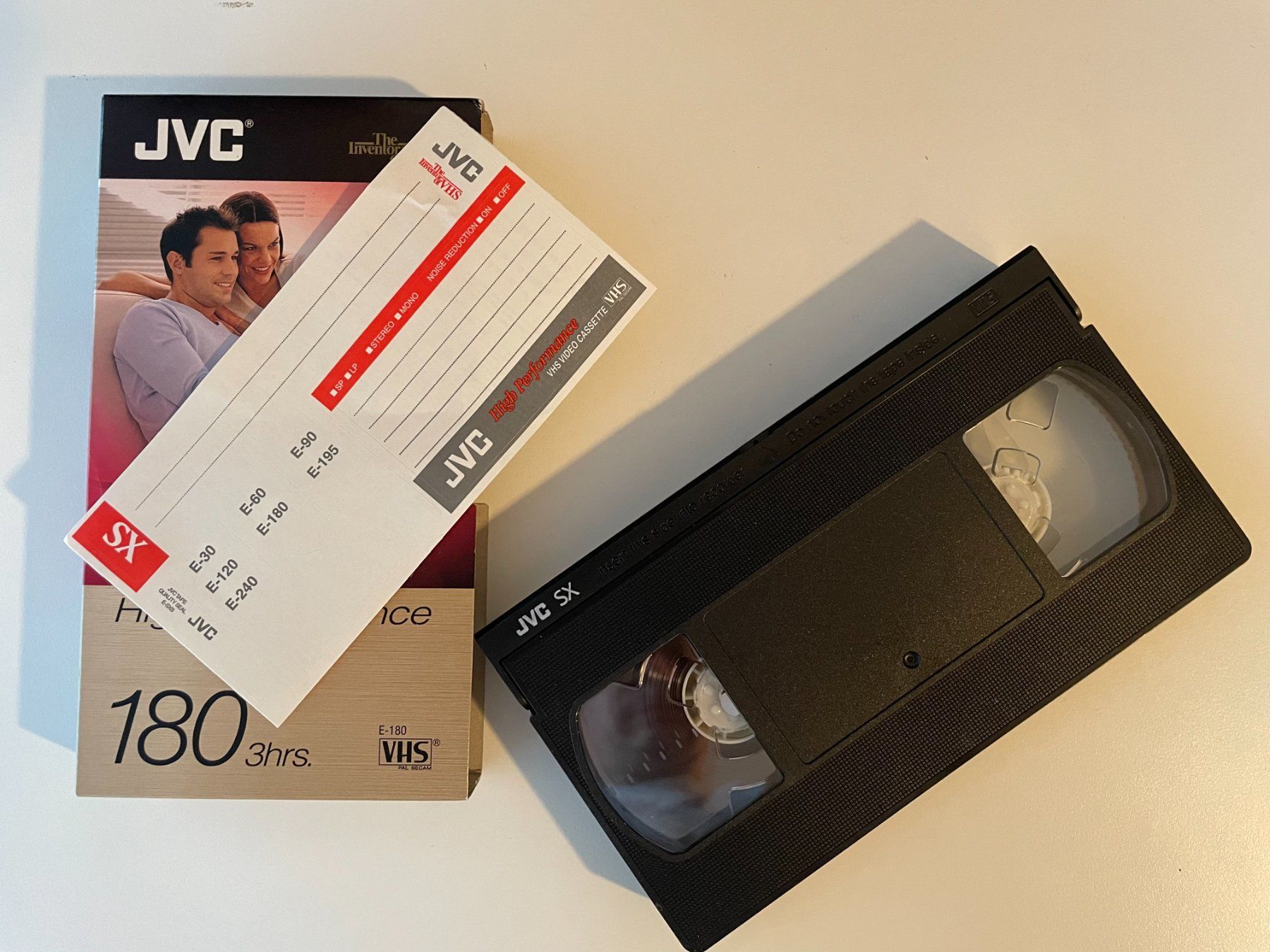 Cassette vuote: Cassette VHS JVC SX 180 vierge – Nuovo (secondo la descrizione) da Petit Lancy venduto da gil_hr6v 2