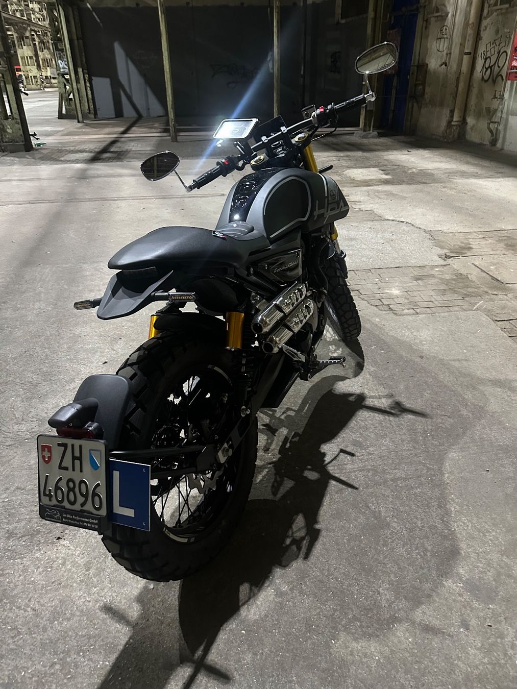Mondial Strada: Mondial hps 125 Notverkauf – Usato da Neftenbach venduto da den_7try 1