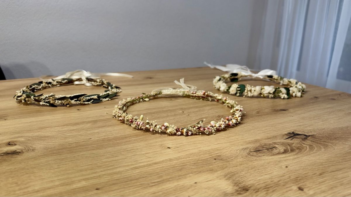 Haarschmuck: 3x Blumen-Haarkränze – Neu (gemäss Beschreibung) aus Dübendorf von Pataveli__ 2