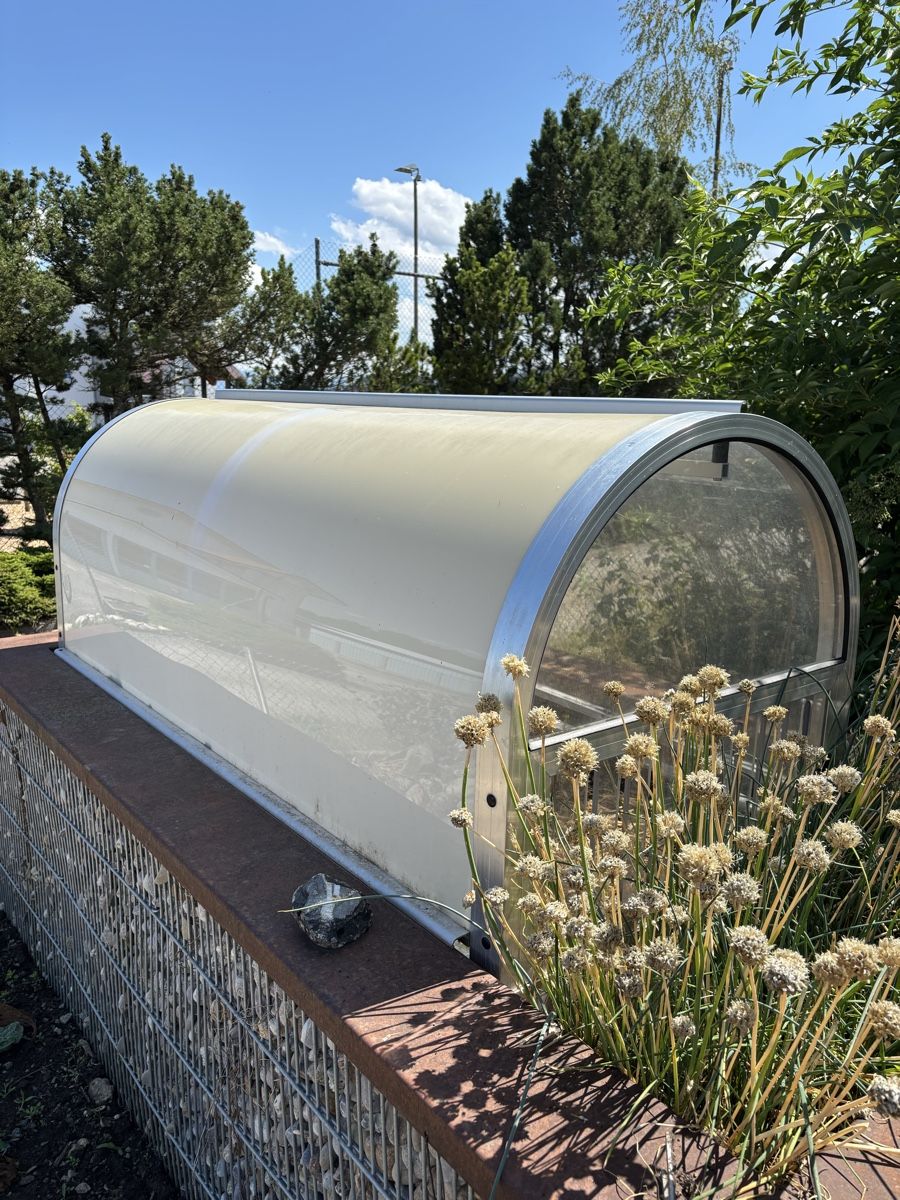 Auflagenboxen:  Gewächshaus/Treibhaus Aluminium  – Gebraucht aus Ohmstal von Ohm300 3