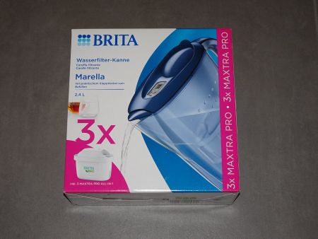 Brita Tischwasserfilter Marella inkl. 3 Filterkartuschen