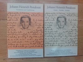 2x Johann Heinrich Pestalozzi  (Sonderausgaben ©1977 SLV)