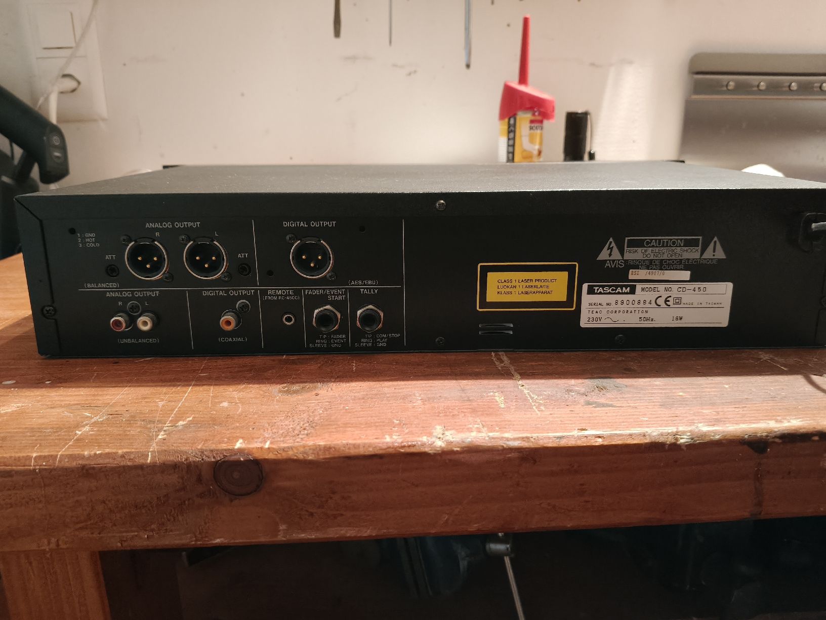 CD: Lettore CD Tascam CD-450 – Difettoso da Sala Capriasca venduto da Quisquilio 4