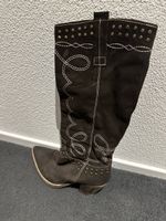 Cowboy Stiefel dunkelbraun, getragen aber noch top Zustand.