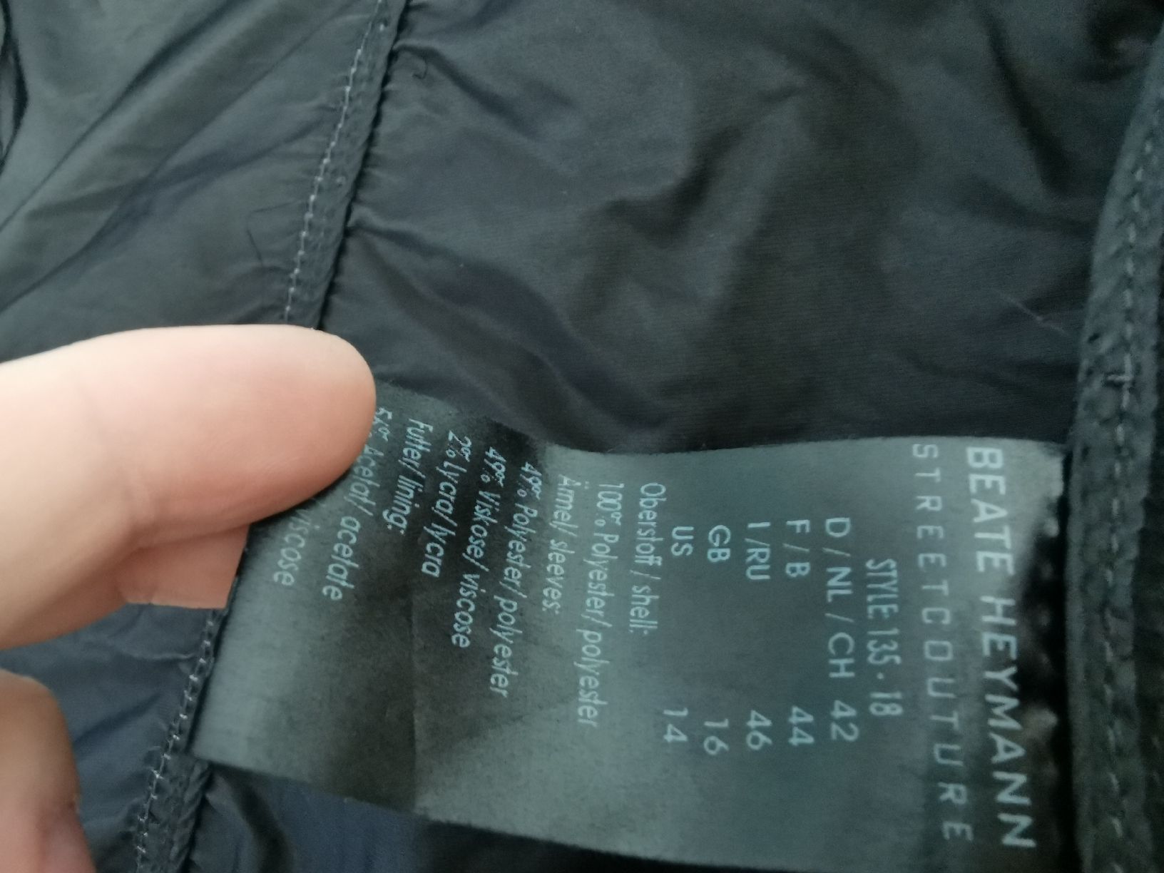 Giacche: Beate Heymann Jacke – Usato da Steinmaur venduto da sth_tsx6 1