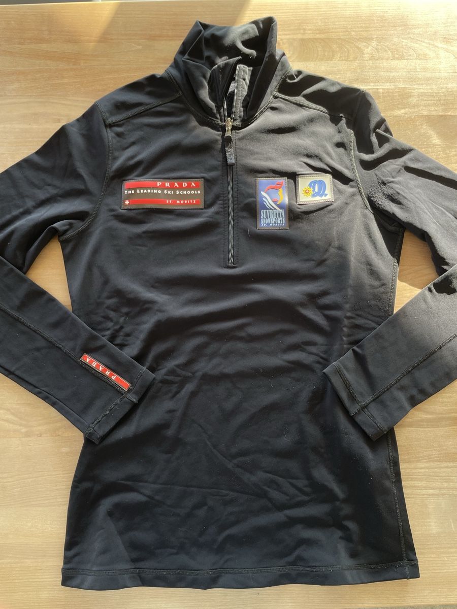Prada Giacche: Prada Technical Top Ski Schools St. Moritz Size L – Usato da Oberhofen am Thunersee venduto da BikeForMySister 1