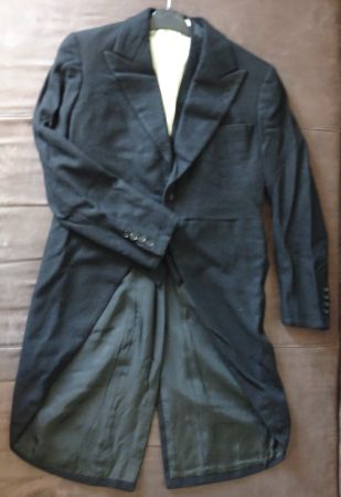 Veste et complet homme noir Paul Portes vintage