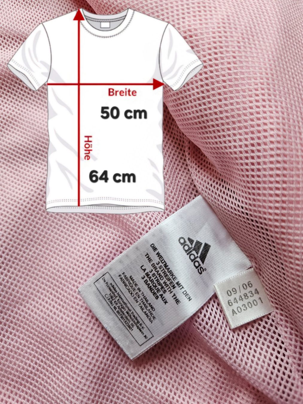 Adidas Giacche: Jacke adidas Grösse 176 rosa retro Pullover – Usato da Hägglingen venduto da United-Village-Trade 4