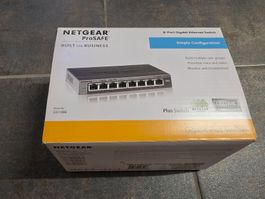 NETGEAR ProSAFE Plus GS108E – 8-Port Gigabit Ethernet Switch