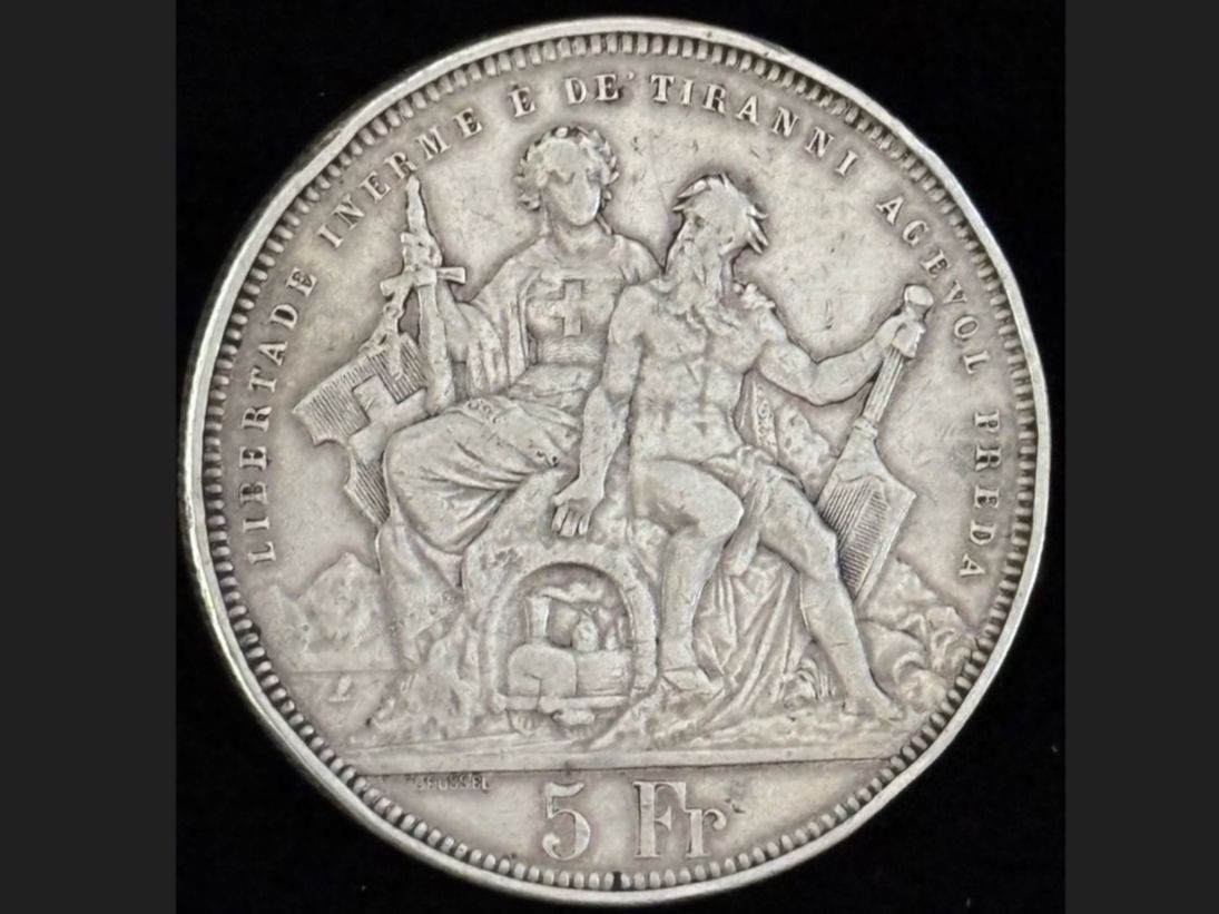 Tutti le monete: 1883 Schützentaler Lugano ss – Usato da Niederlenz venduto da Angi_e