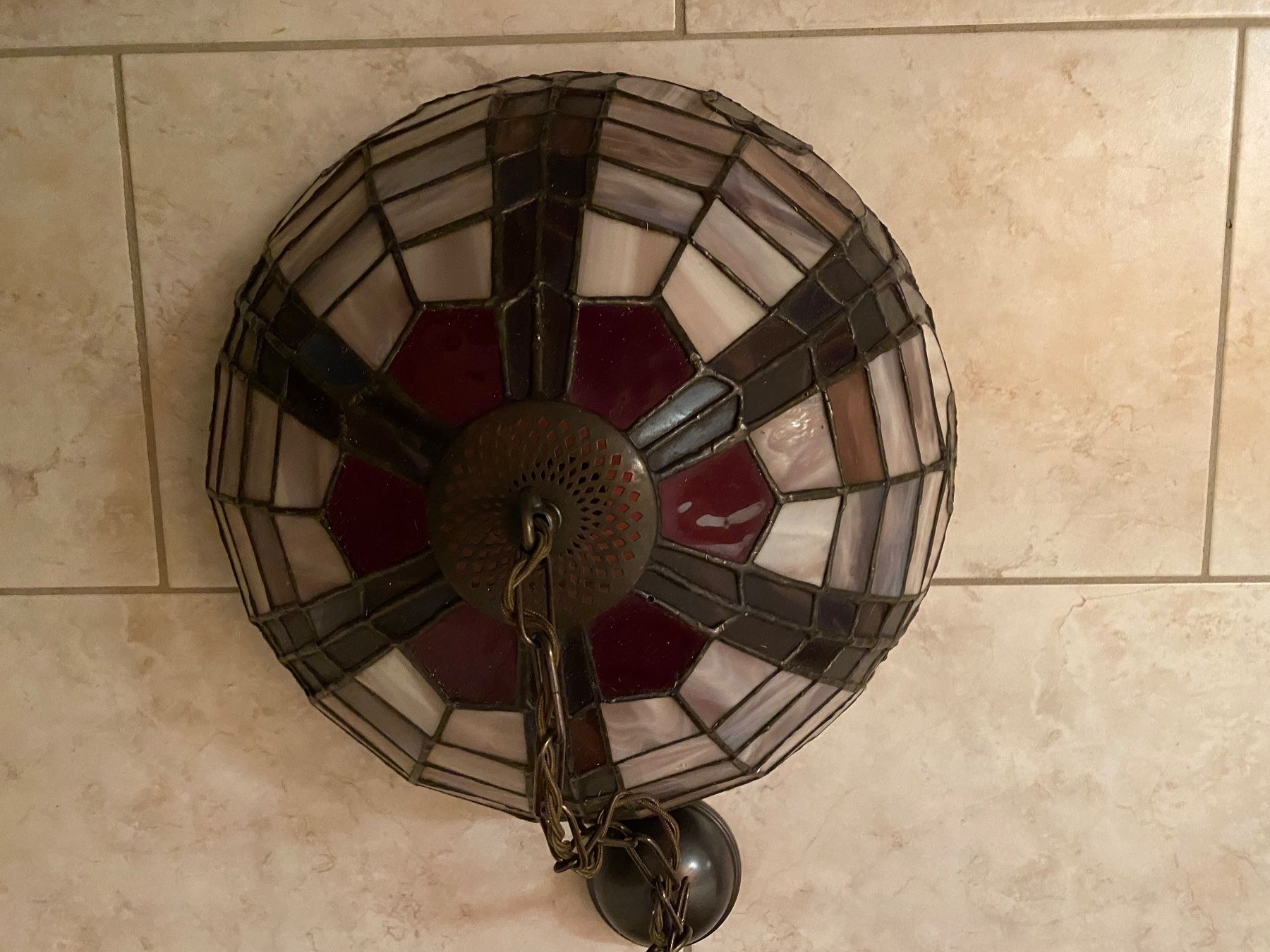 Lustres & lampes de plafonds: Schöne Tiffany Hänge-Lampe – Neuf (Voir description) à Bellach par Legdance