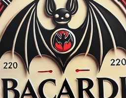 Schönes Bacardi Schild - neu!!!