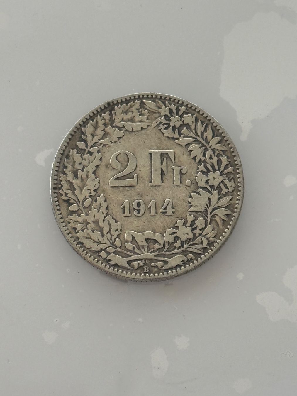 Alle Münzen: 2 Franken 1914  Rar – Gebraucht aus Wallisellen von SWISS_SILVER1