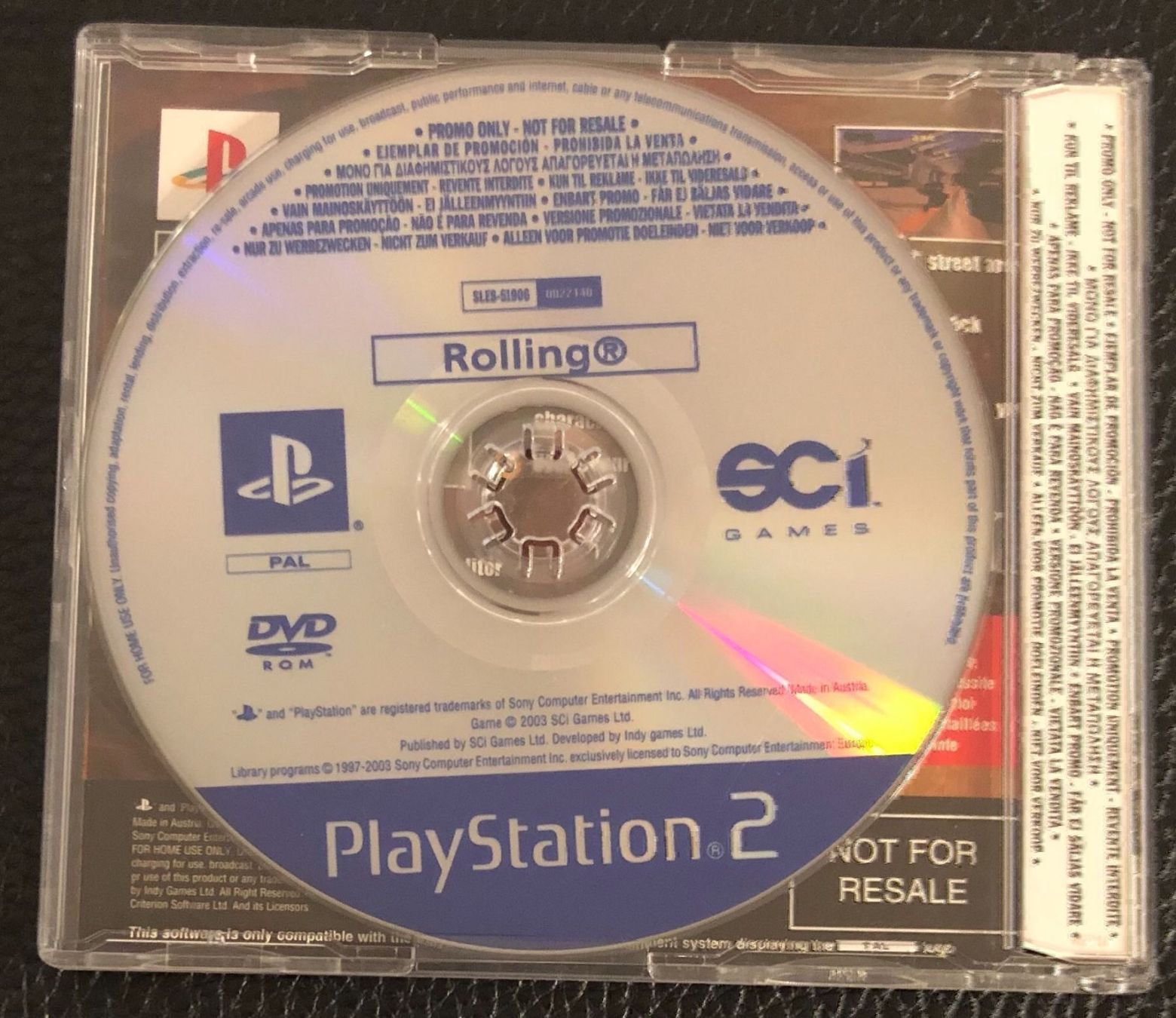Sony Giochi: Rolling Sony PS2 Promo – Usato da Kestenholz venduto da Naruto_01 1