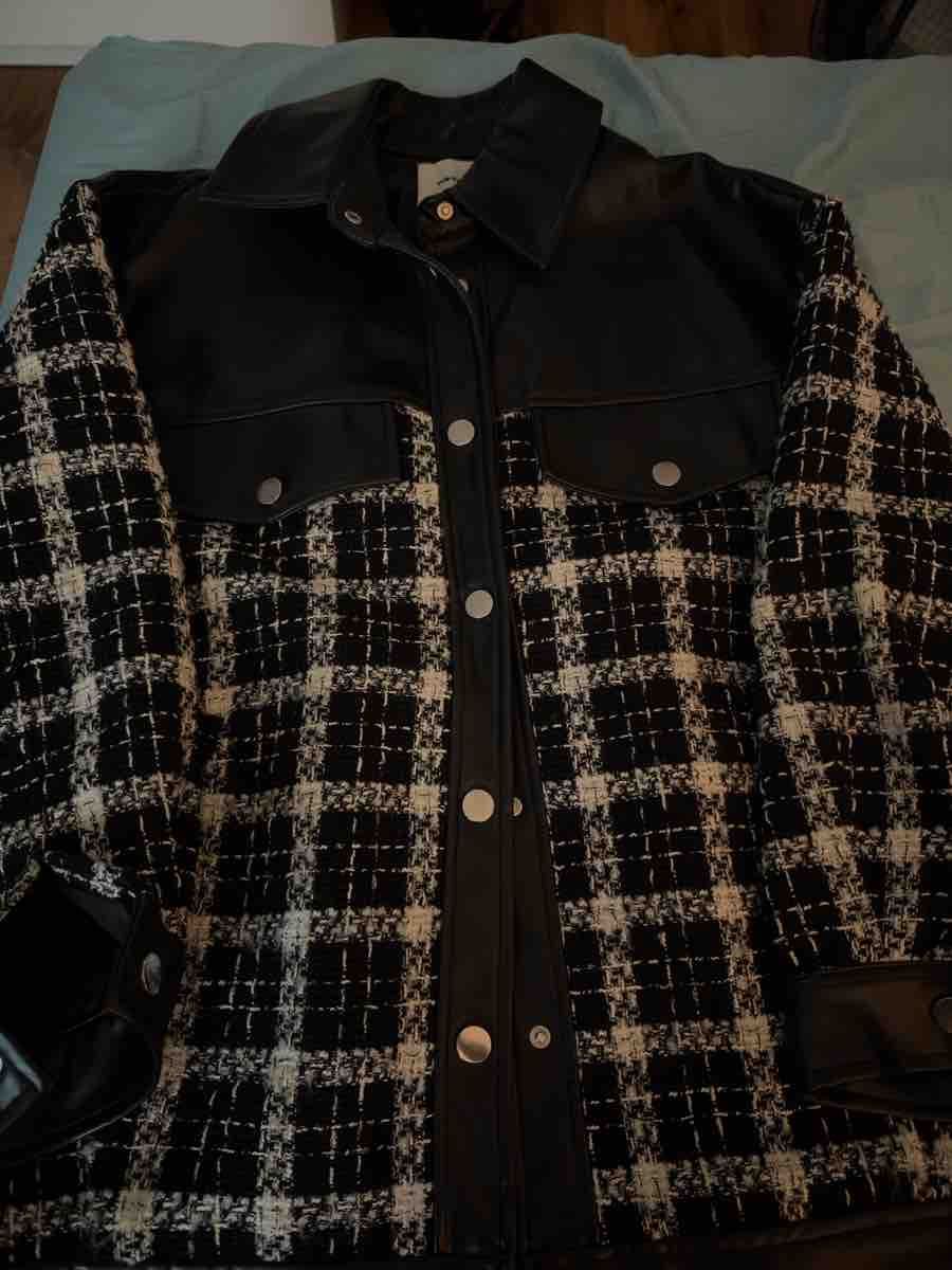 Giacche: Koton Jacket, Black and White Plaid – Nuovo (secondo la descrizione) da Wettswil venduto da marko0503 4