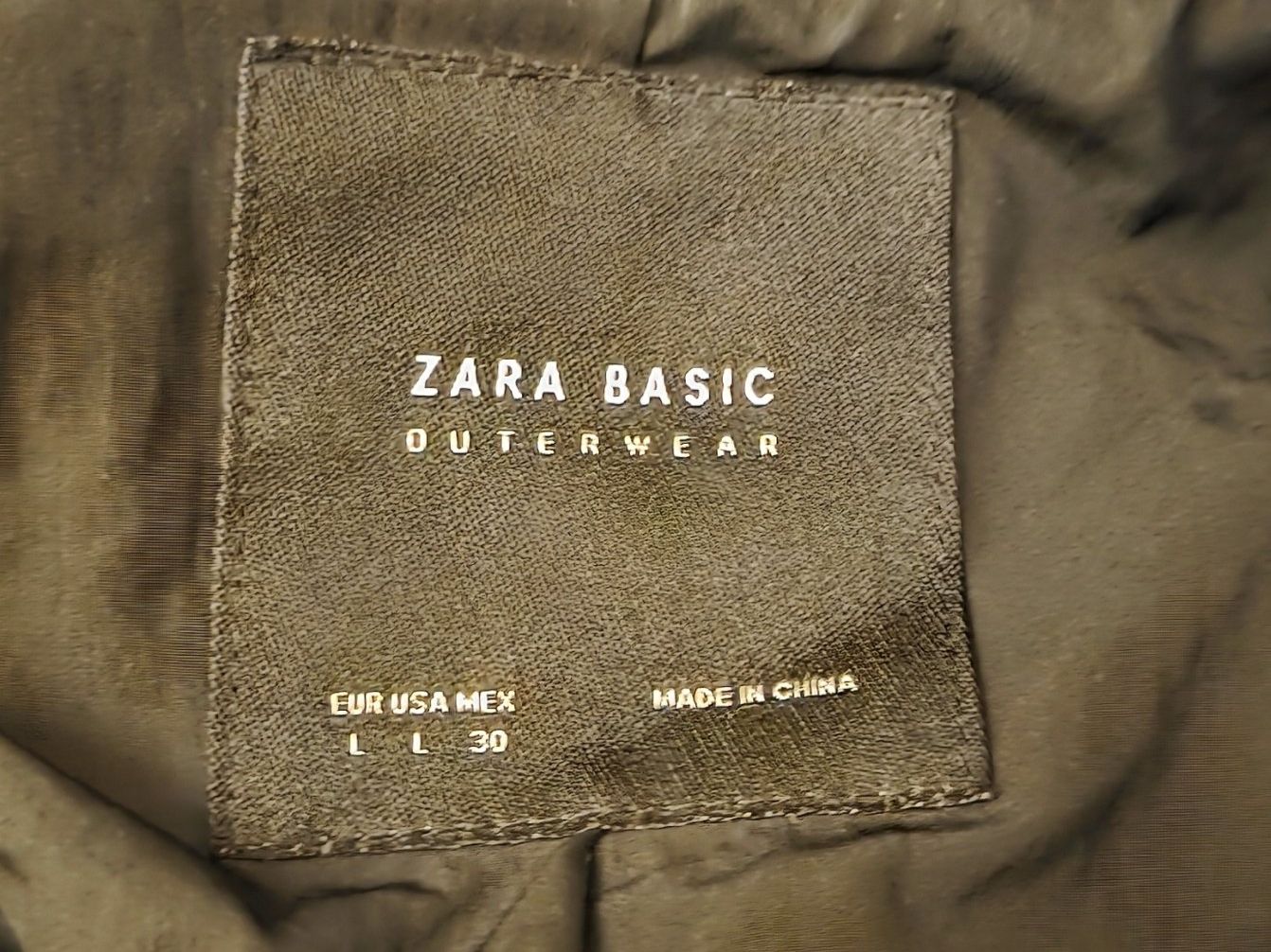 Zara Giacche: ZARA BASIC OUTERWEAR Kunstfell-Jacke in Petrolblau – Usato da Basel venduto da sci_67ms 8