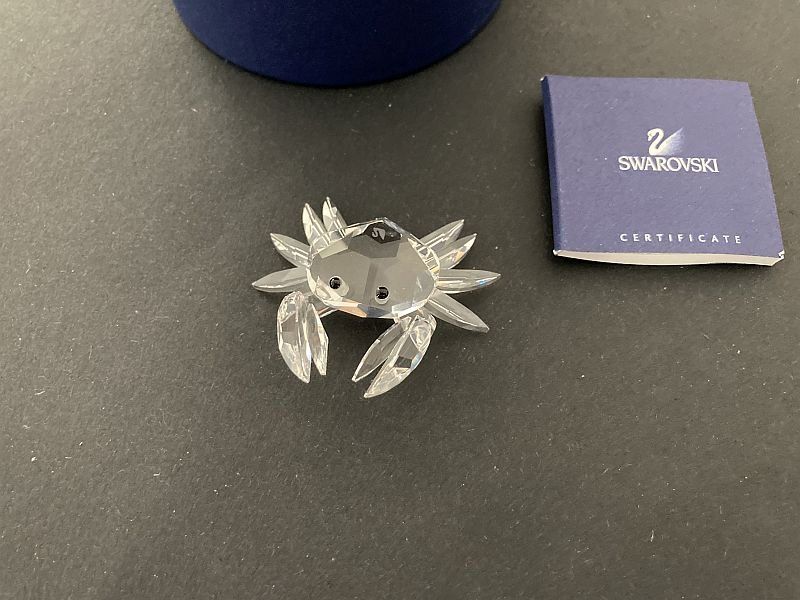 Swarovski Statuette: granchio mini, 206481 – Nuovo e nell'imballaggio originale da Airolo venduto da Hmagnum