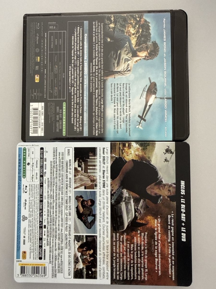 Alle DVDs: Largo Winch I & II - Blu-ray Collection - Action Films – Gebraucht aus Zürich von nad_s27g 1