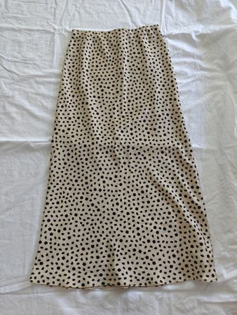 ASOS DESIGN Midi Rock Jupe Animal Print Beige Gr. 32 / XS