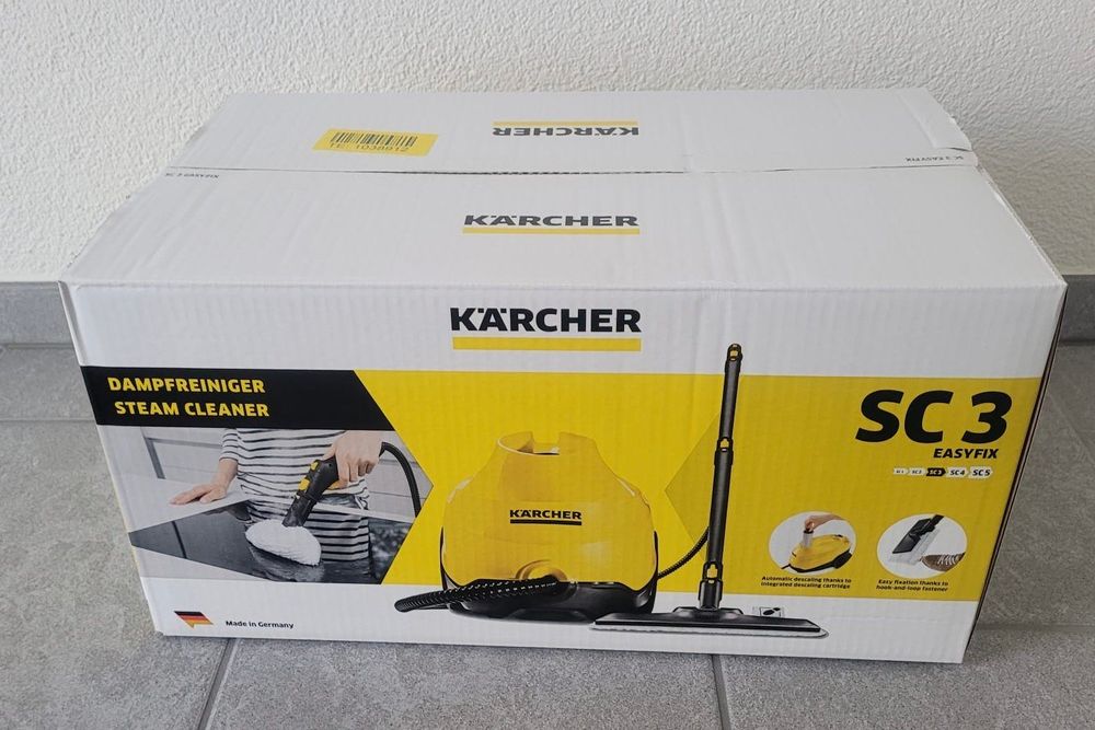 6 Lingettes Microfibre Réutilisables Pour Nettoyeur Vapeur Kärcher - Compatible SC2 SC3 SC4 SC5 EasyFix