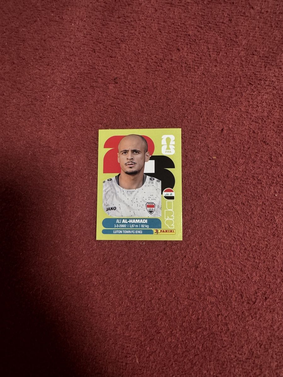 Panini Carte collezionabili: Panini Sticker Ali Al-Hamadi Irak Nr. 18 – Nuovo (secondo la descrizione) da Heiden venduto da Sarah139