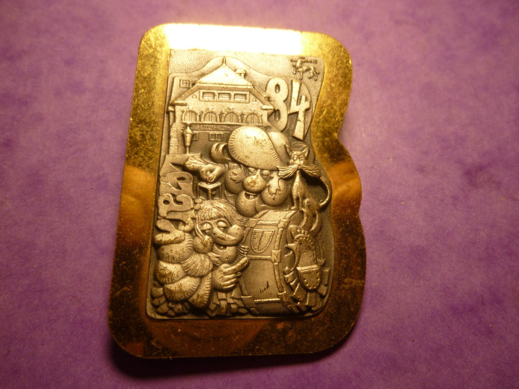 Plaketten & Abzeichen: LUZERN 1984 GOLD – Gebraucht aus Ried (Muotathal) von Mandarin02