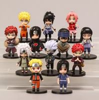 Naruto Figuren Set, 12 Stück, Anime Manga Figuren, Neu!