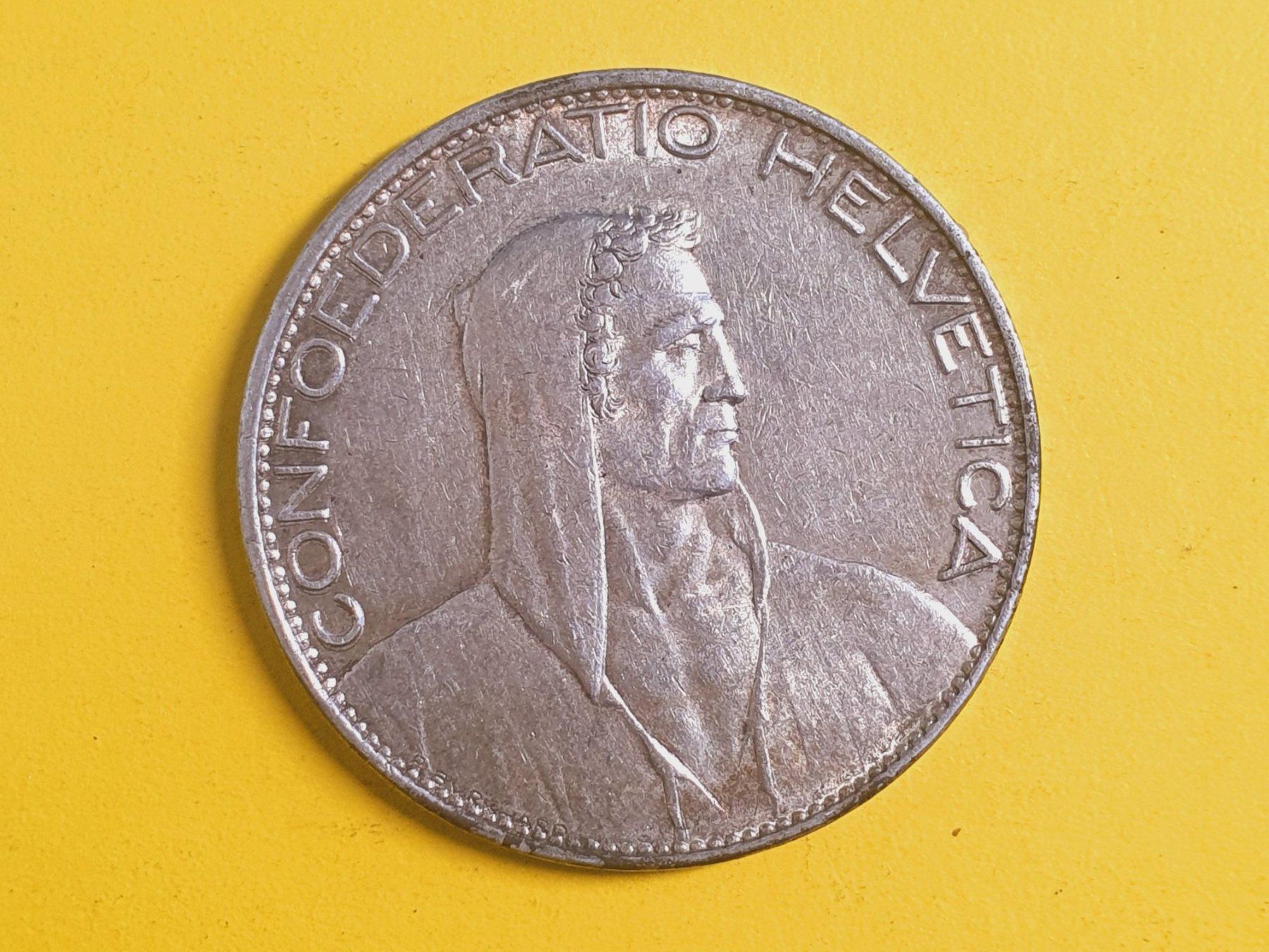 Tutti le monete: 5 FRANKEN 1926 SUPER +++ ( Poste A+ ) – Usato da luzern venduto da Jrouge 2