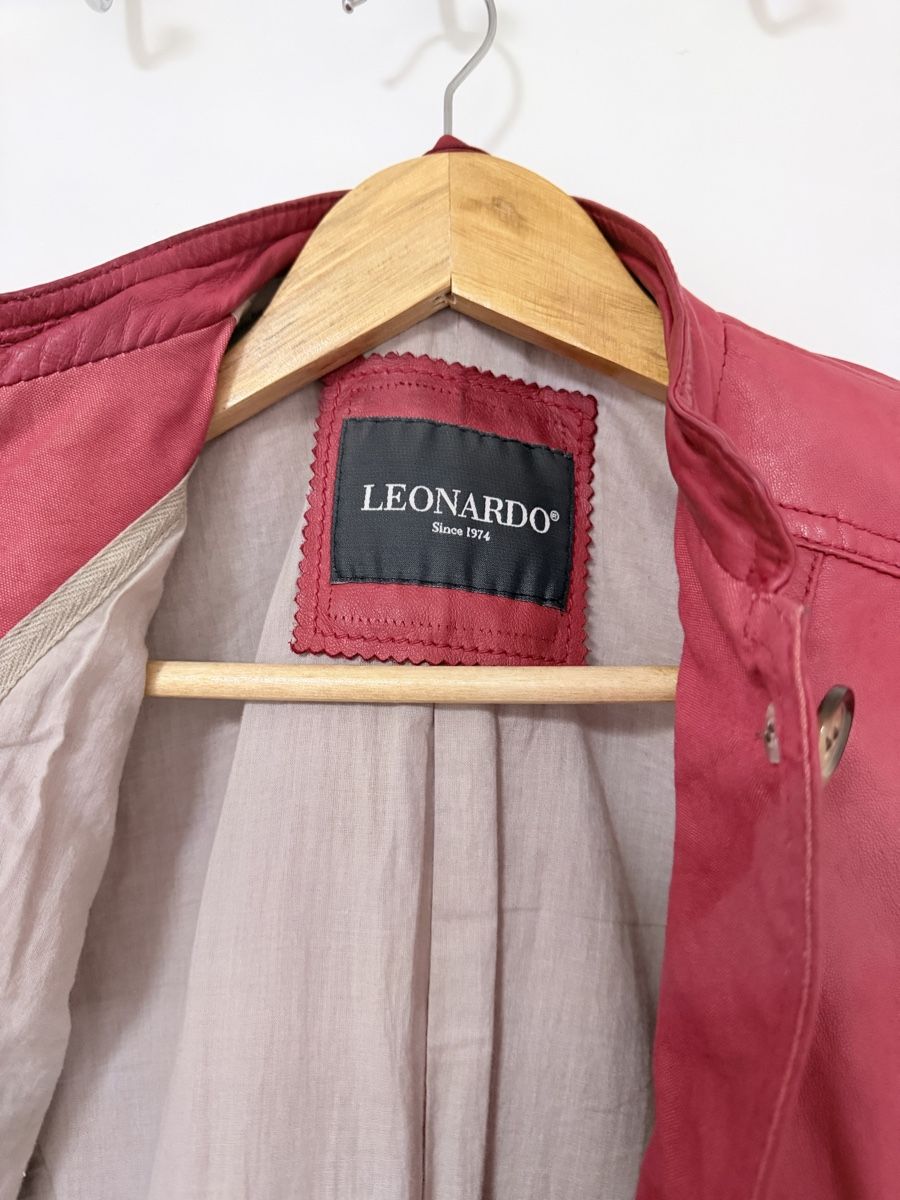 Jacken: Leonardo Lederjacke, Gr. S, Echtleder, Top Zustand! – Gebraucht aus Kloten von nat_2x5p 4